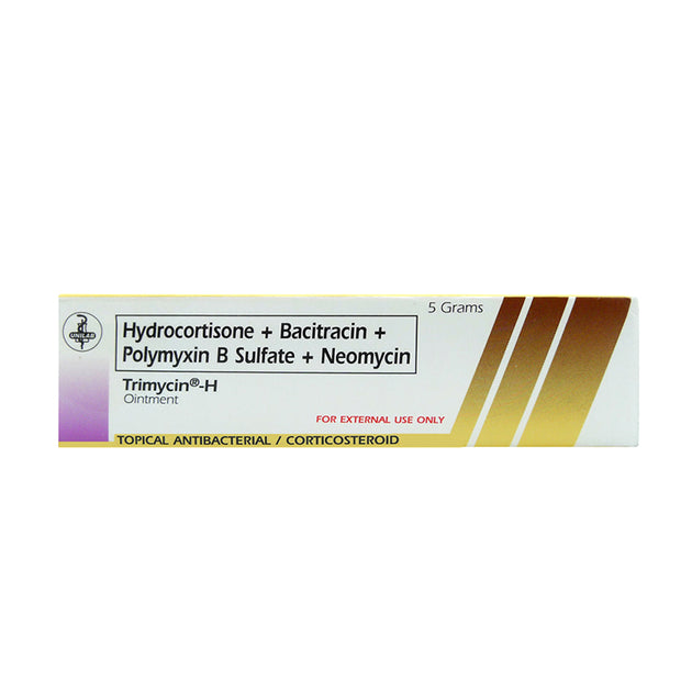 Trimycin H Ointment Hydrocortisone Bacitracin Polymyxin B Sulfate Neomycin 10mg 200 6078